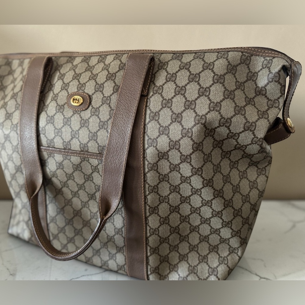 Gucci Monogram Weekender Tote - Picture 2 of 16
